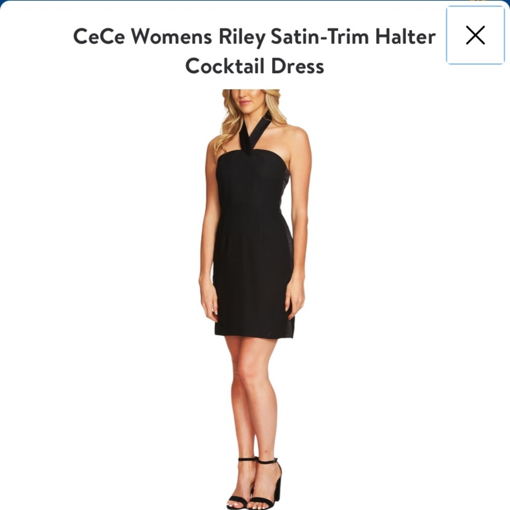 CeCe Beautiful strapless cocktail dress , size 12